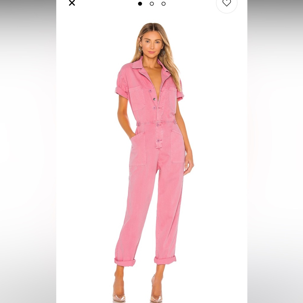 PISTOLA- Grover jumpsuit in Flamingo pink